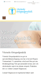 Mobile Screenshot of ortopedpraktiken.se